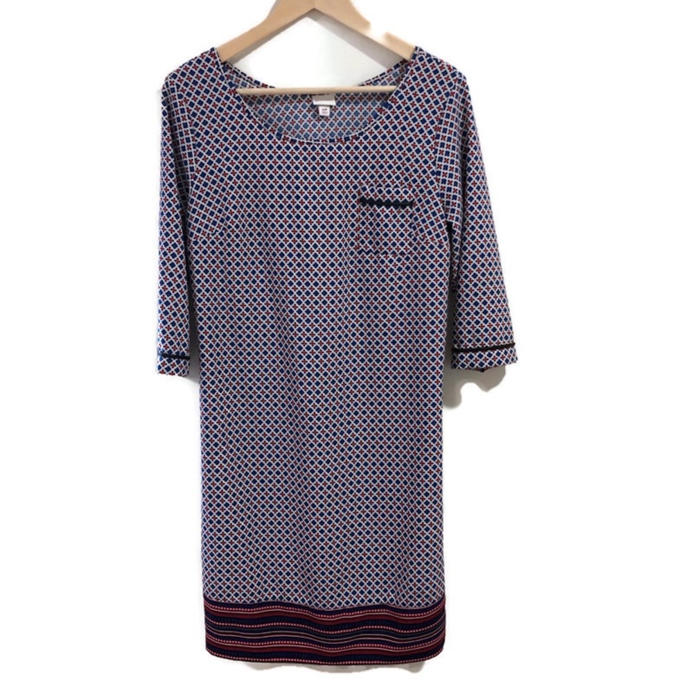 Merona patterned shift dress